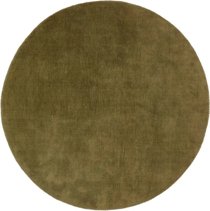 Zielony okrągły dywan ø 200 cm Empuries – Kave Home