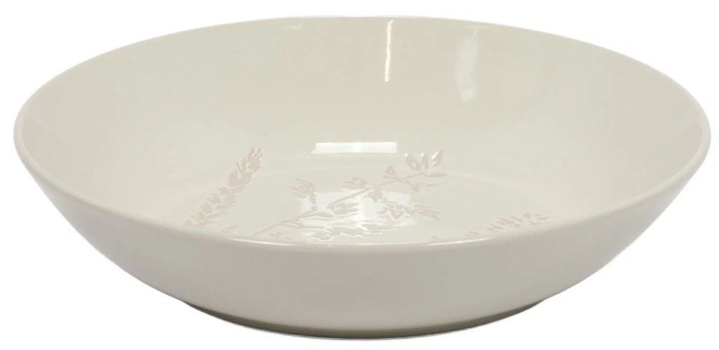 Talerz głęboki do zupy ELSA, kamionka, wzór polnych kwiatów, Ø 21 cm