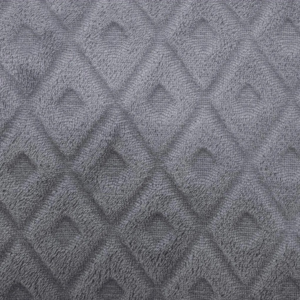 Miękki koc, kapa, narzuta na łóżko LOSAN, pled 3D, 125 x 150 cm