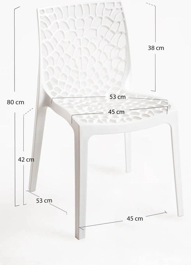 Zestaw 4 Krzese Root