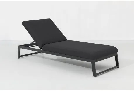TISO + MELIA leżak LIKA-TEX® - zestaw ogrodowy aluminiowy 2+1