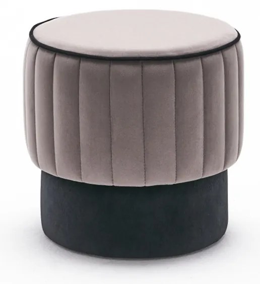 Stołek Rose Pouf Grey