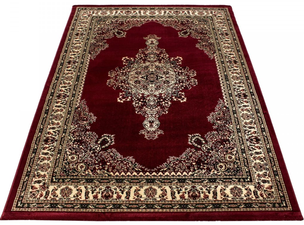 Dywan klasyczny Marrakesh rozeta czerwony 120 cm x 170 cm