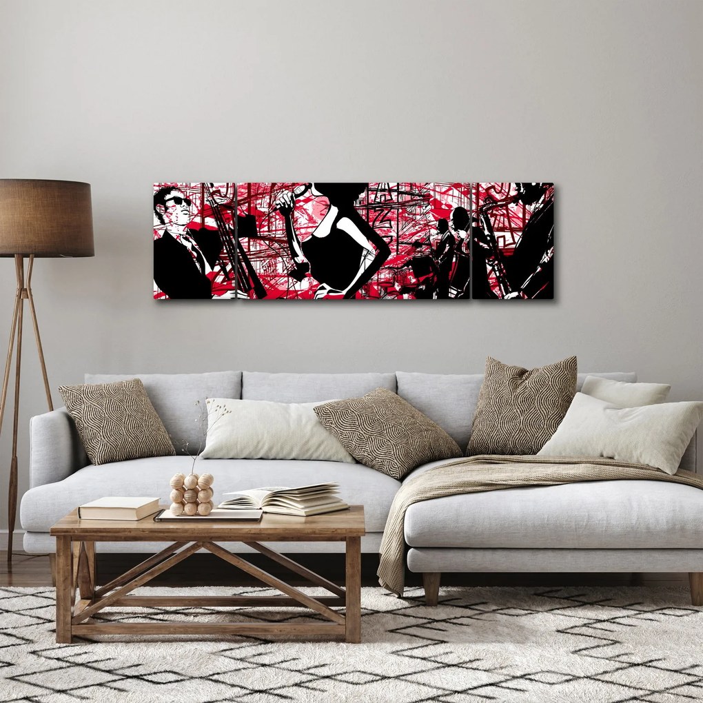 Obraz - Jazz (170x50 cm)