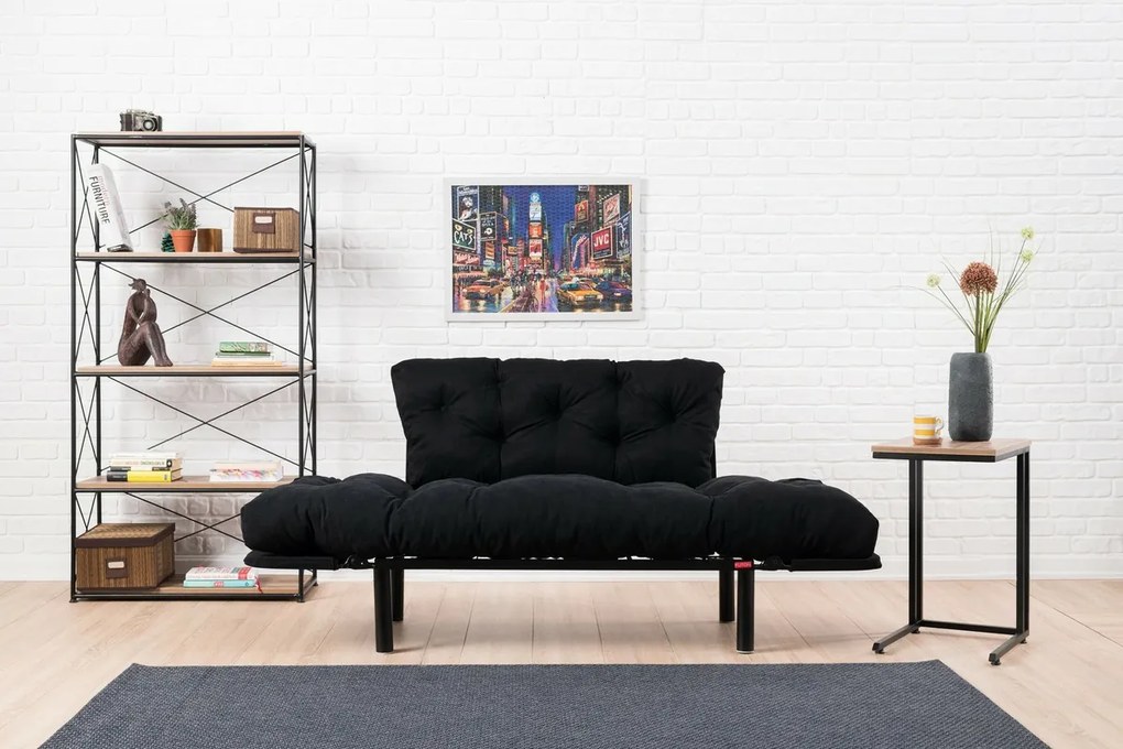 Sofa rozkładana Nitta Black