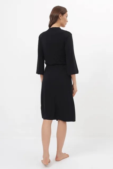 Koszula nocna damska ERICA ze szlafrokiem Różowy M