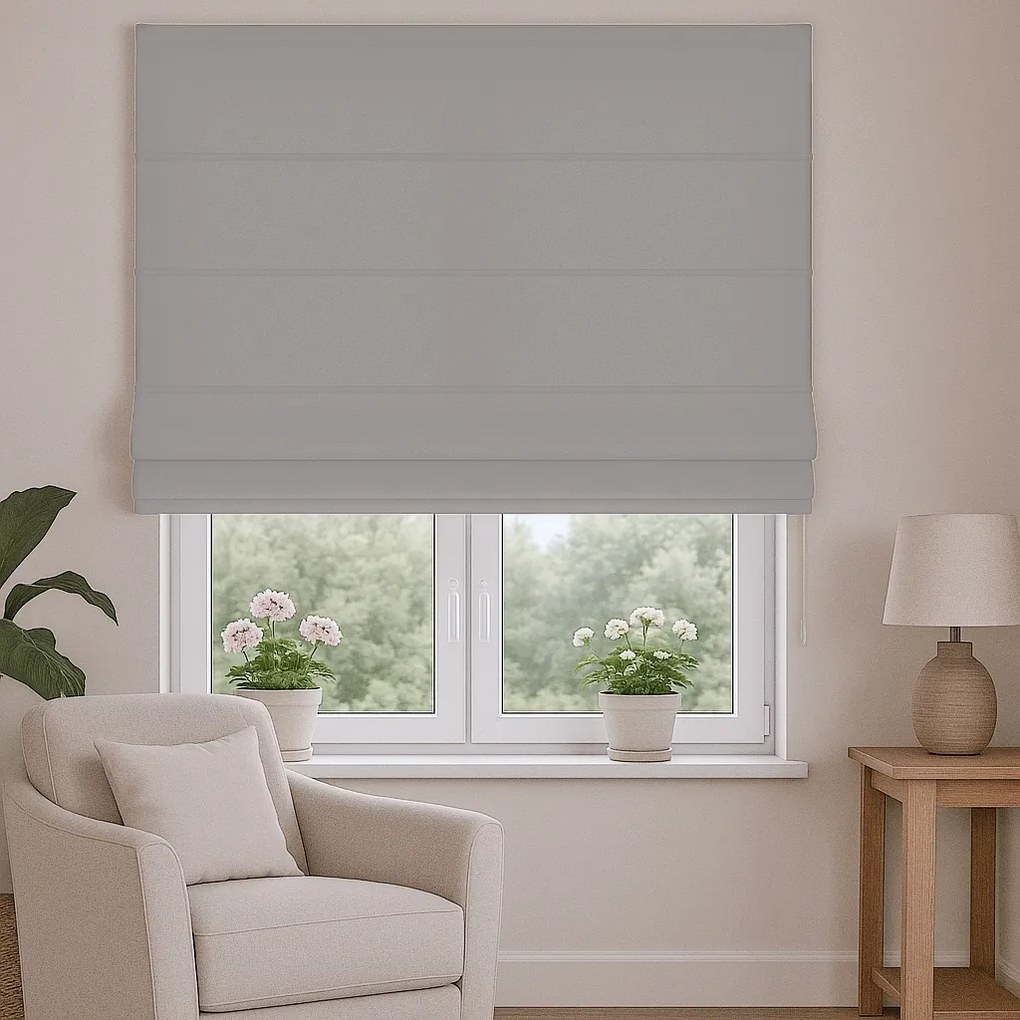 Roleta rzymska na wymiar Otto taupe półmatowy welur - do 200 cm