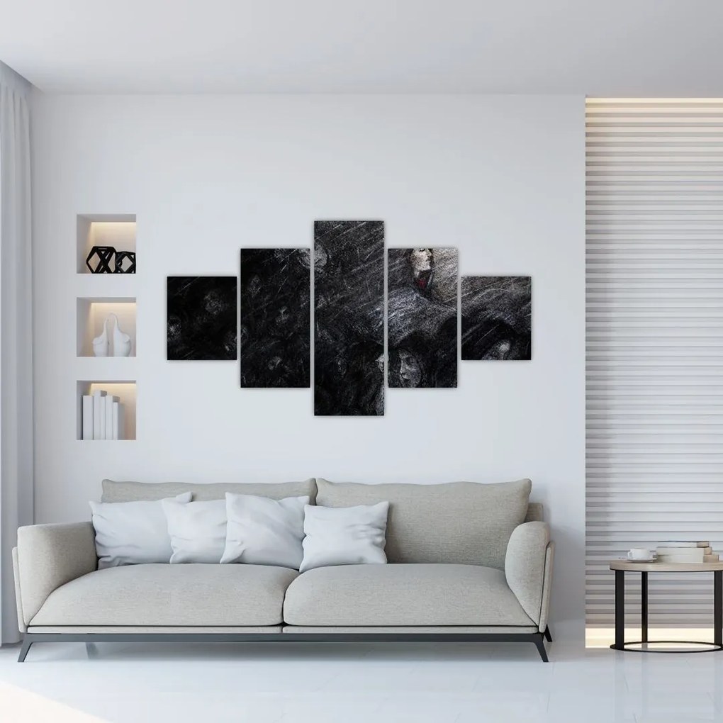 Obraz - Smutek i wyrzeczenie (125x70 cm)