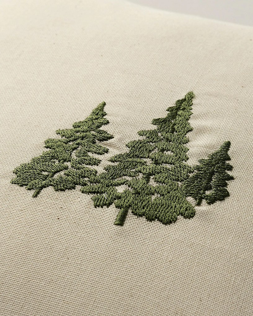 Poszewka na poduszkę Three Christmas Trees 43x43 cm