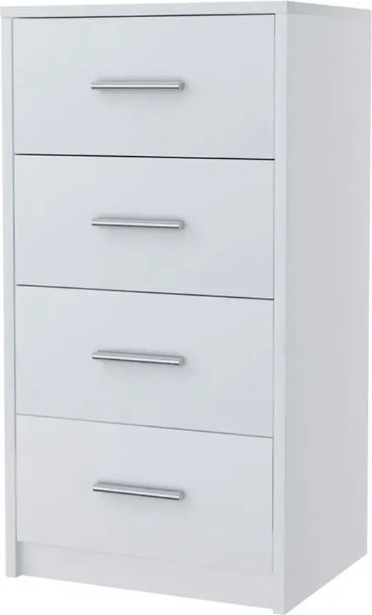 Biała komoda z szufladami A8-T88