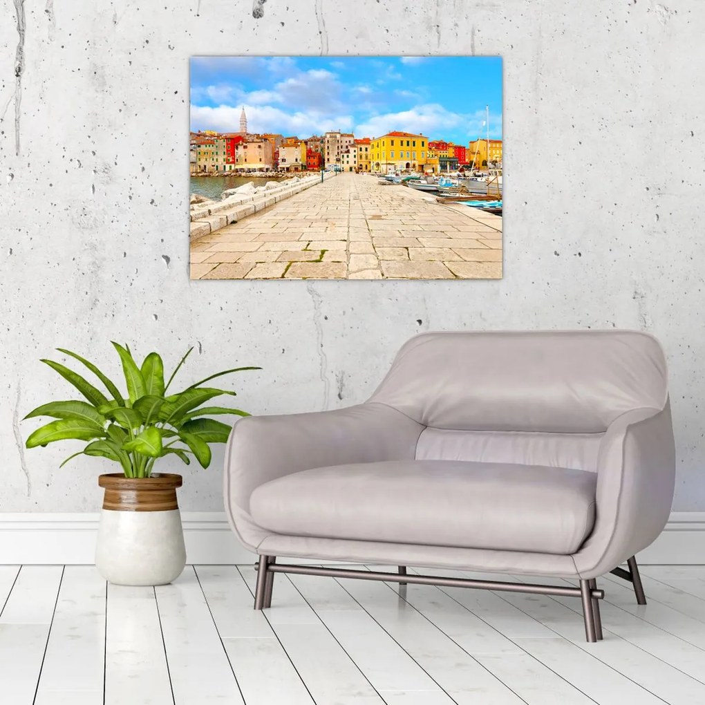 Obraz - Stare istryjskie miasto Poreč, Chorwacja (70x50 cm)