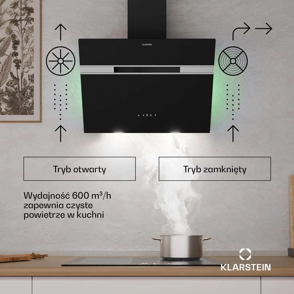Klarstein Alina Okap kuchenny  60 cm