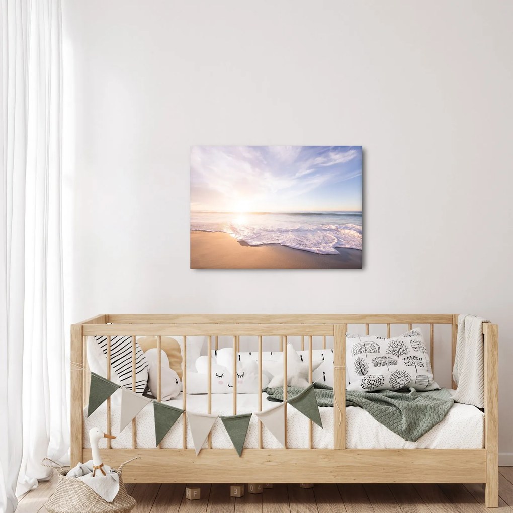 Obraz piaszczystej plaży (70x50 cm)
