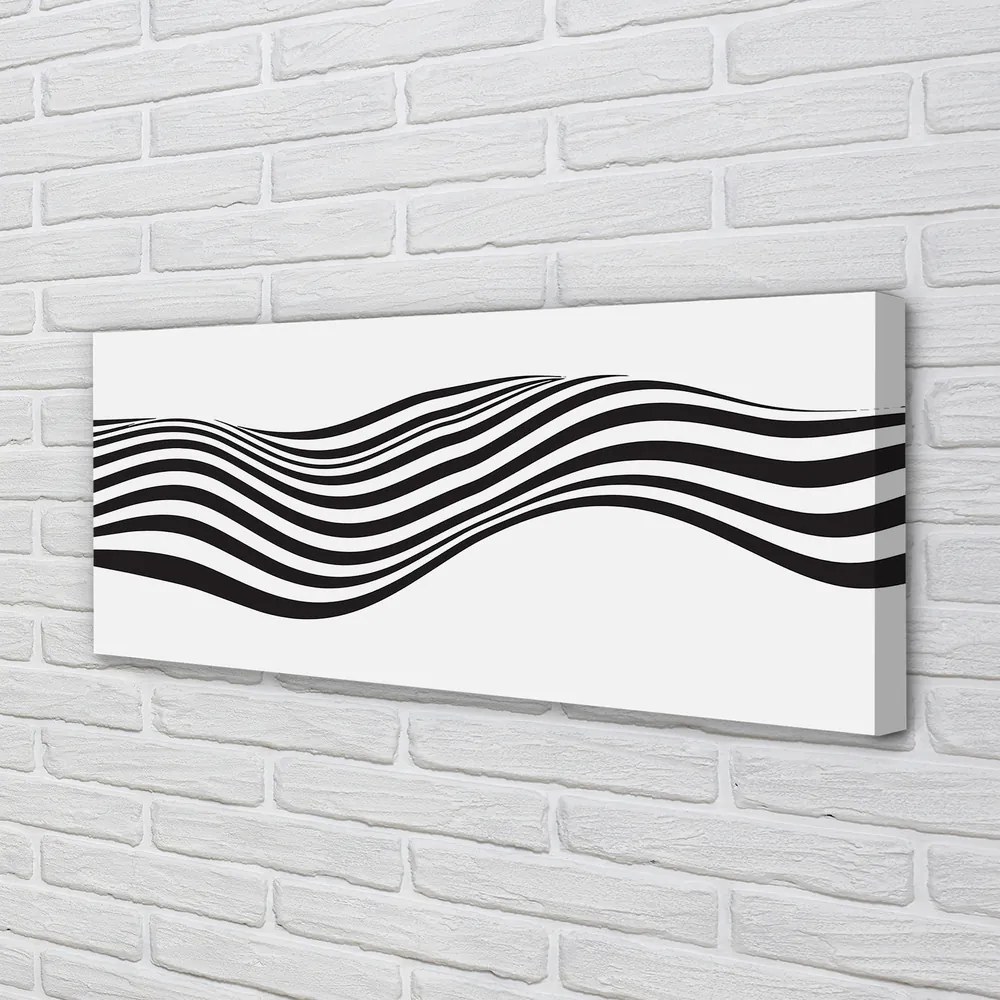 Zdjęcie na płótnie Falujący Wzór Zebry