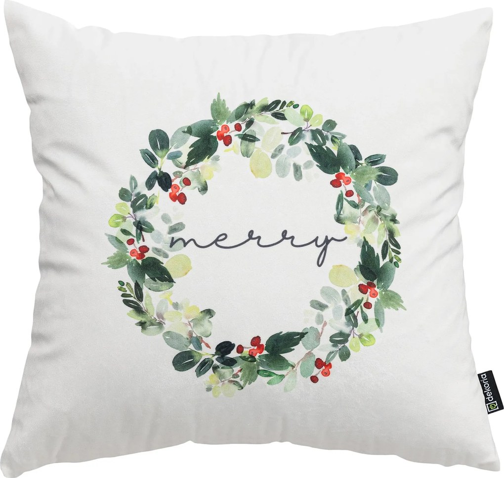Poszewka na poduszkę Merry Wreath 43x43 cm