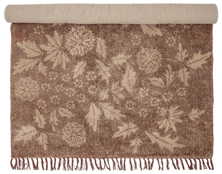 Brązowy bawełniany dywan 140x200 cm Malu – Bloomingville