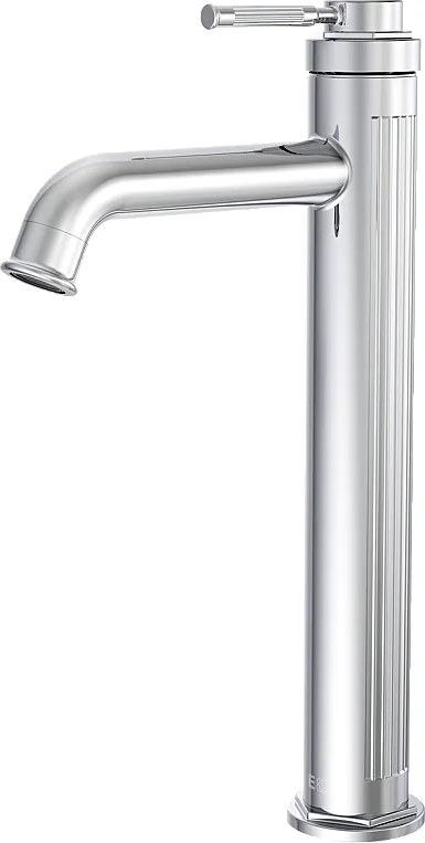 Art Deco bateria umywalkowa wysoka chromowana - Essebagno