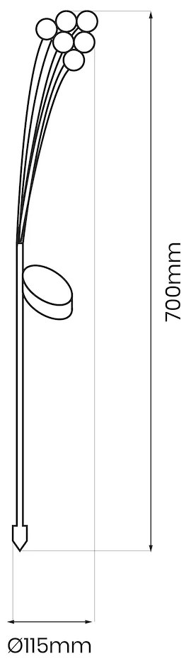Lampa Solarna Multi 3000K IP44
