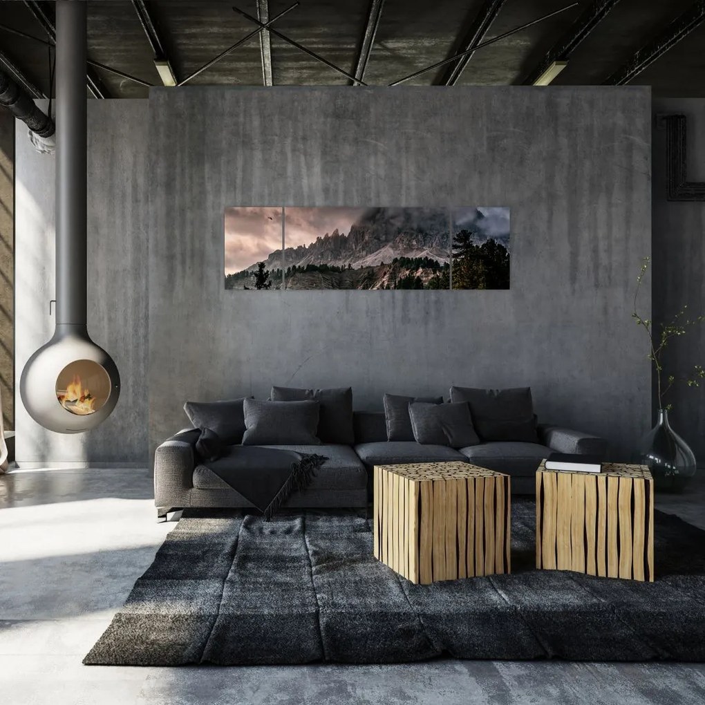 Obraz Gór Skalistych (170x50 cm)
