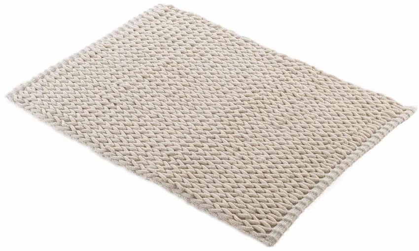 Beżowy dywanik łazienkowy 50x80 cm Isalis – douceur d'intérieur