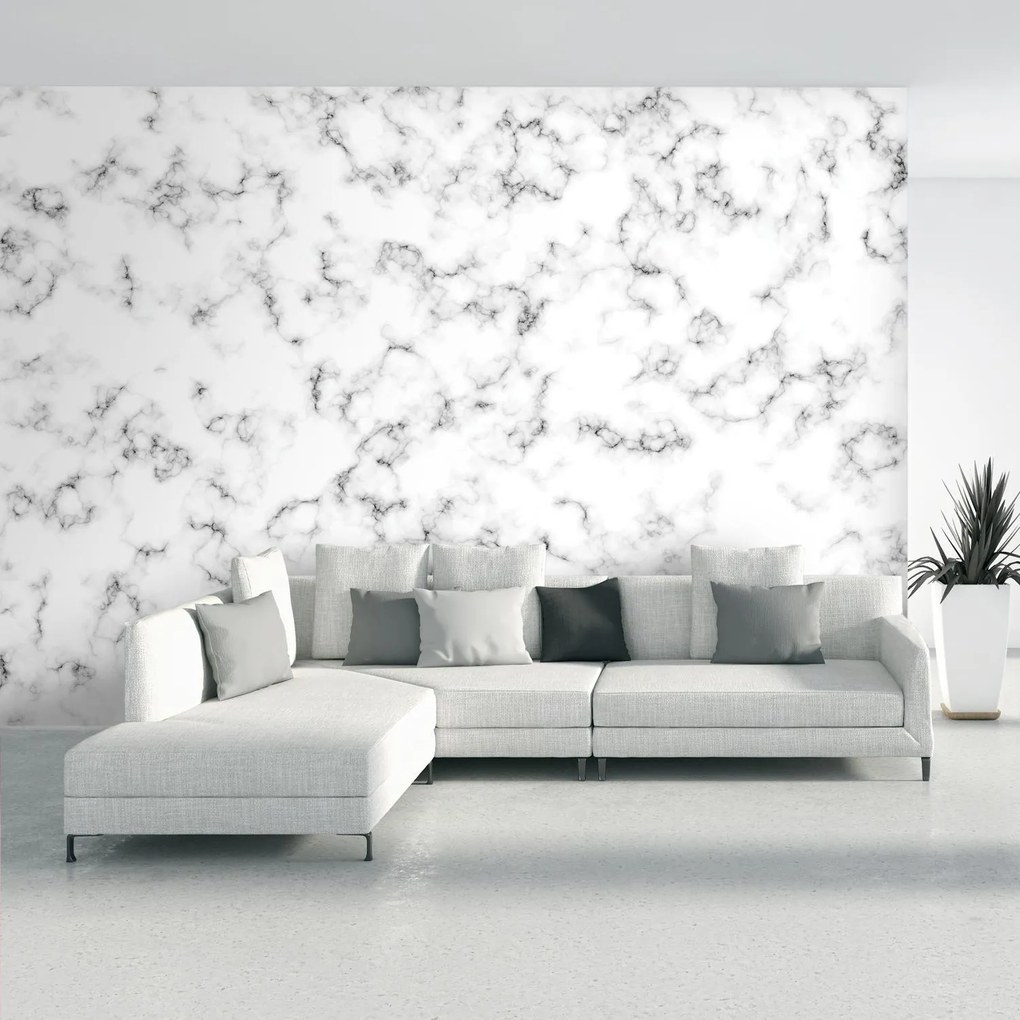 Fototapeta - Biały marmur (196x136 cm)