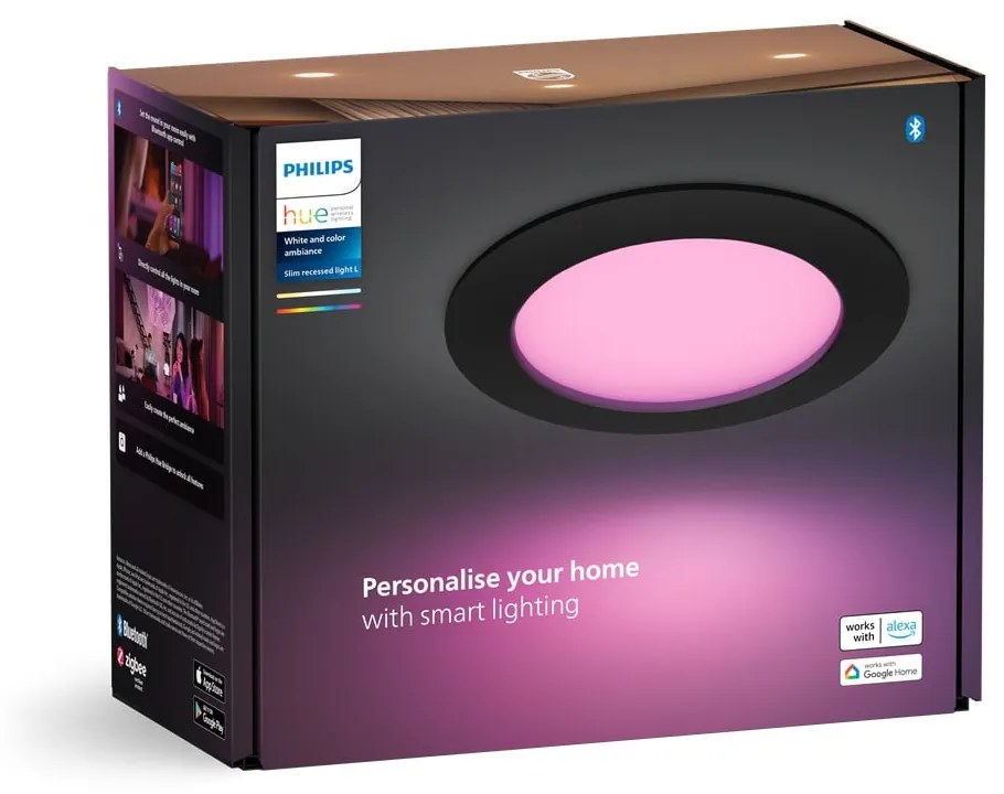 Inteligentna lampa LED wpuszczana w sufit 12 W Slim – Philips Hue