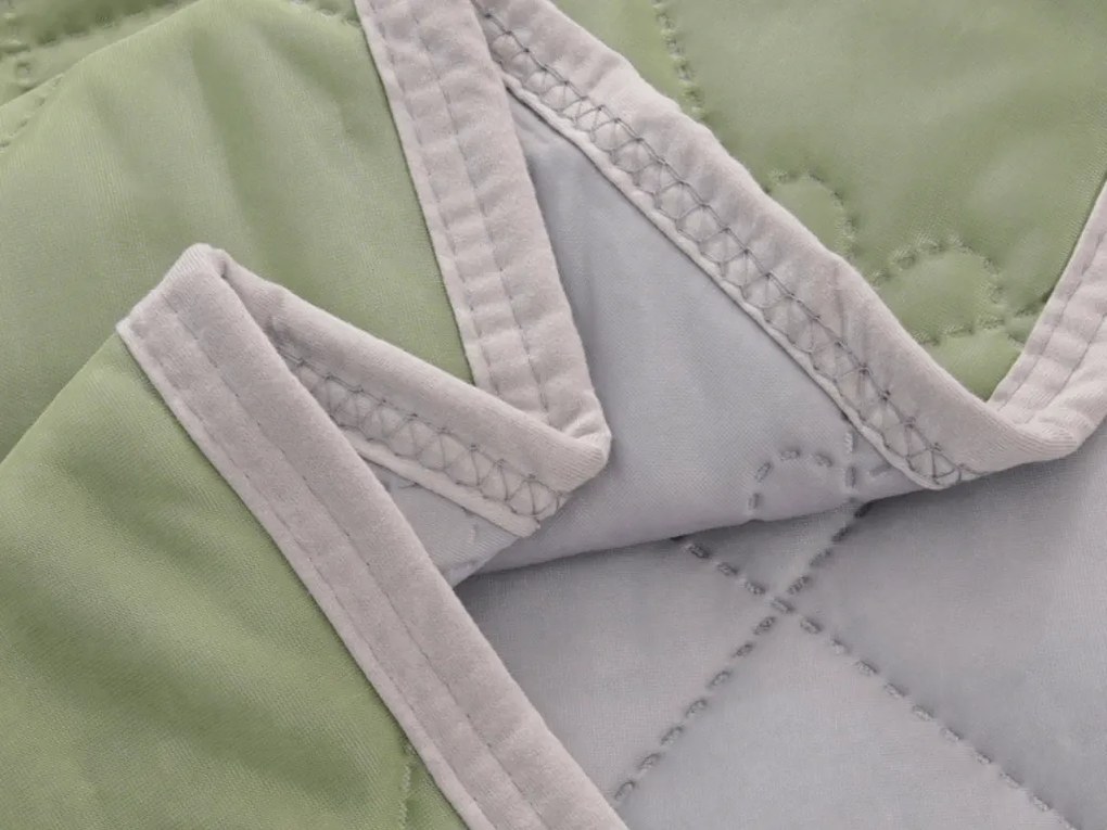 Chłodząca letnia kołdra ELARIA, zielona Rozmiar: 200 x 220 cm