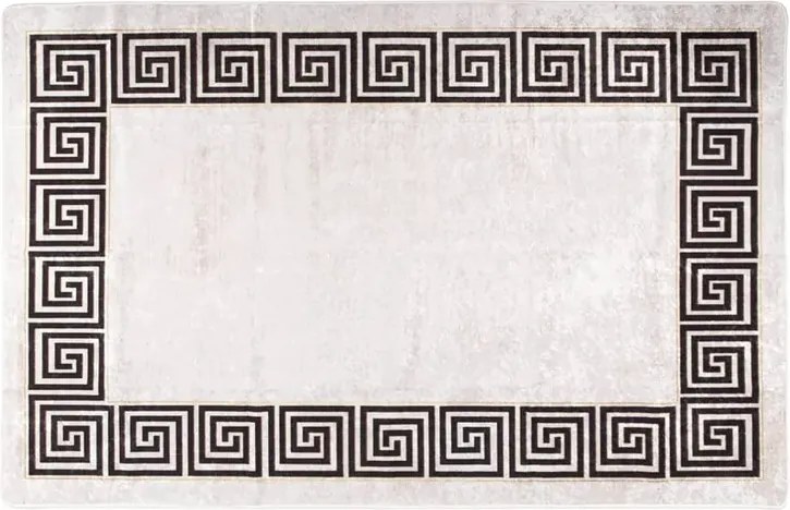 Nowoczesny kremowy dywan w grecki wzór 190x300 cm W3-D15