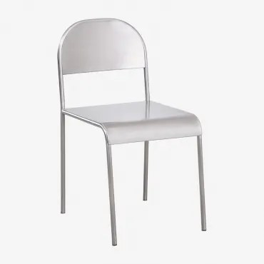 Krzesło Jadalniane Ze Stali Nierdzewnej Narnial Stal Nierdzewna - Sklum