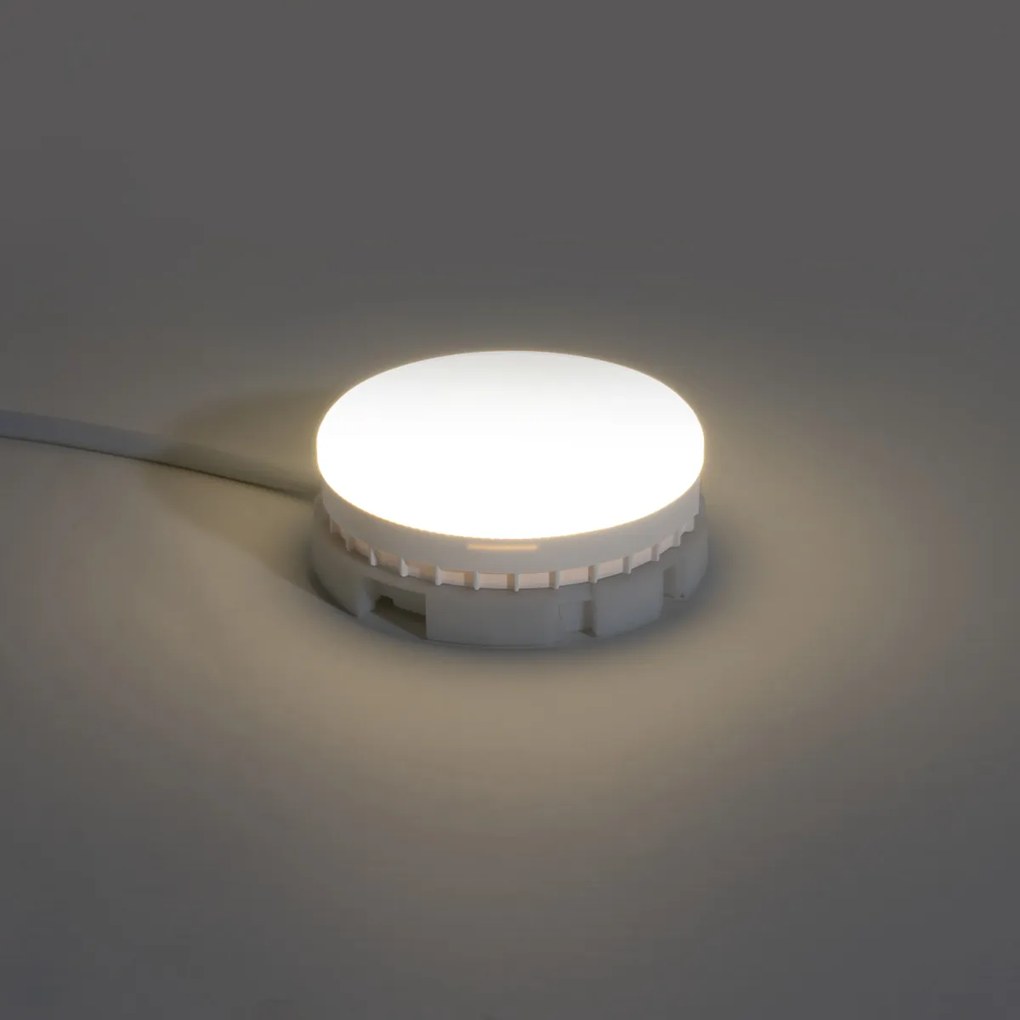Zestaw 5 żarówek LED GX53 7W 750 lm 2700K-4000K z 3-stopniowym ściemnianiem Dim to Warm