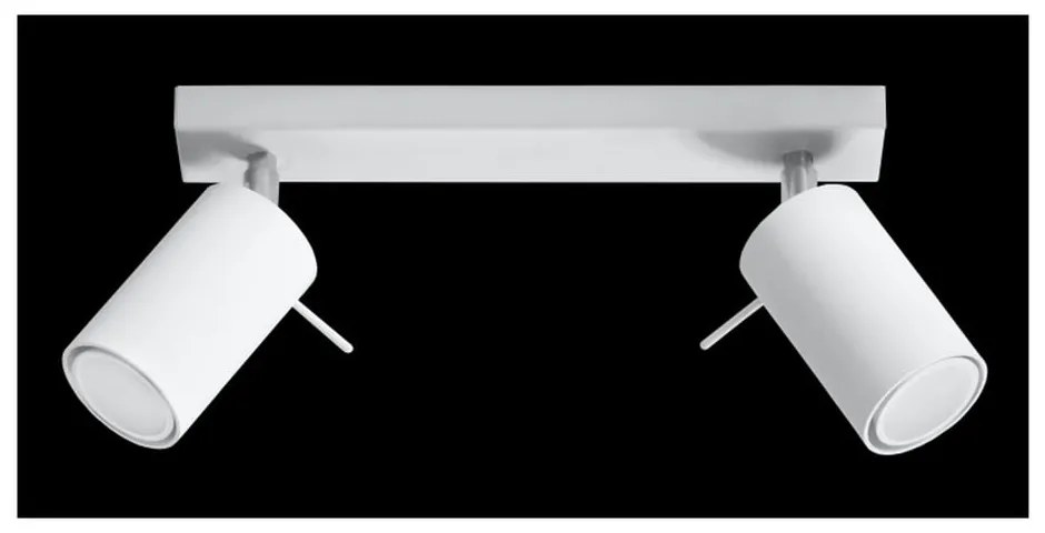 Biała lampa sufitowa Sollux Etna