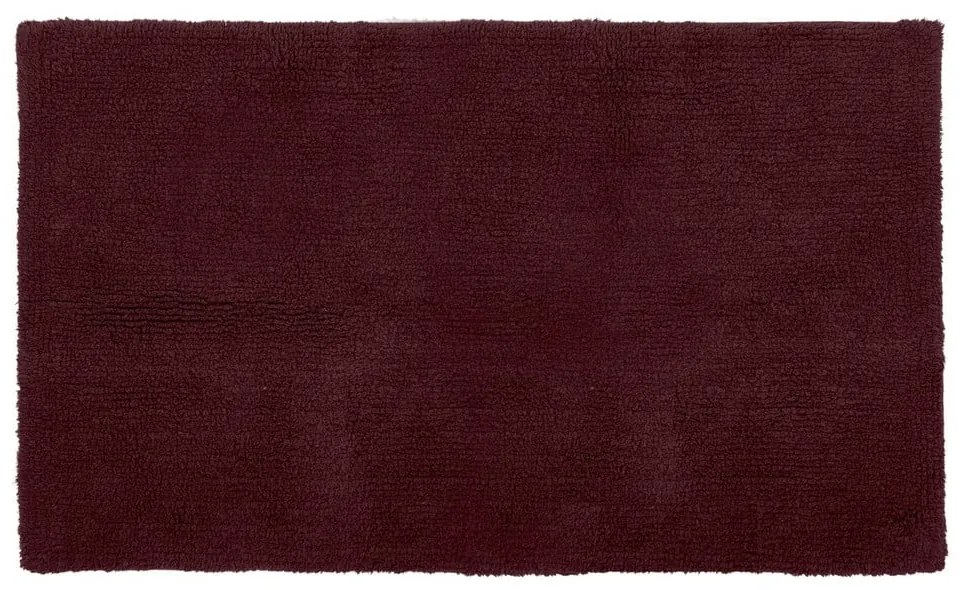Burgundowy dywanik łazienkowy 100x60 cm Riva – Tiseco Home Studio