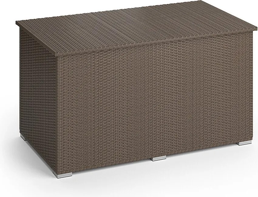 Skrzynia na poduszki brązowy 146x83x80