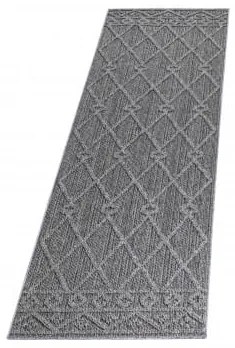 Dywan sznurkowy Patara boho szary 80 cm x 250 cm