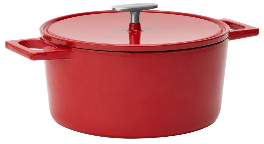 Garnek żeliwny z pokrywką odpowiedni na indukcję 5,5 l Mattia 3.0 – FABINI