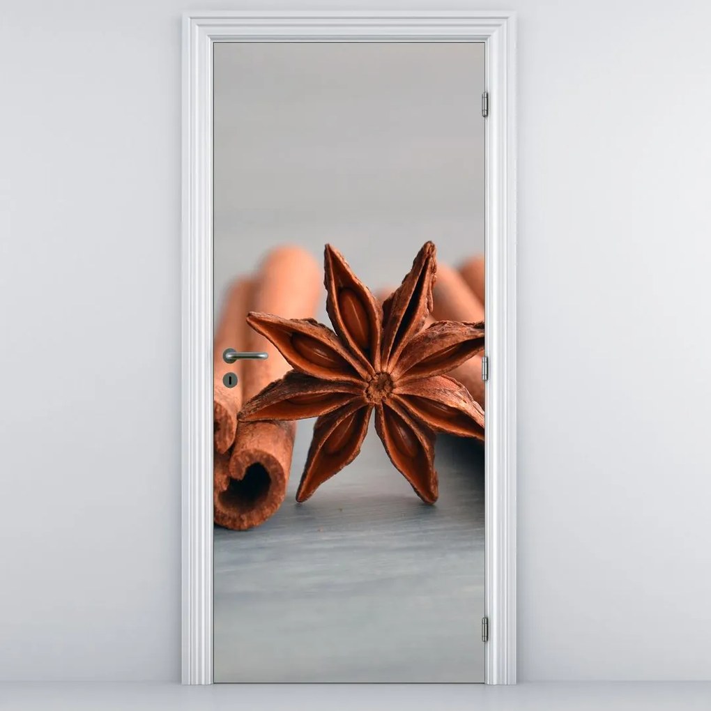 Fototapeta na drzwi - Cynamon (95x205cm)