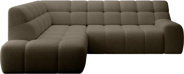 Narożnik COCOON L z elektryczną regulacją siedziska Lewostronny w tkaninie JAGUAR 08