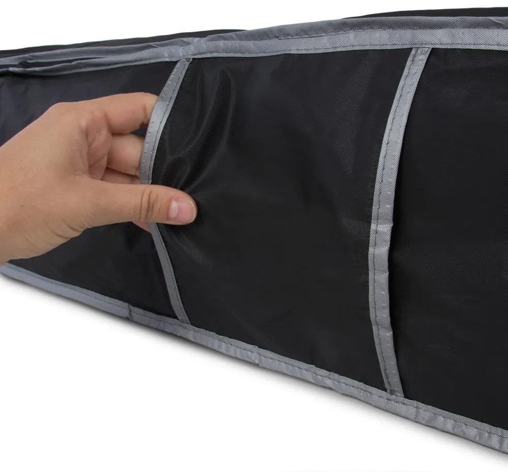 Czarny organizer pod łóżko Compactor Underbed Box