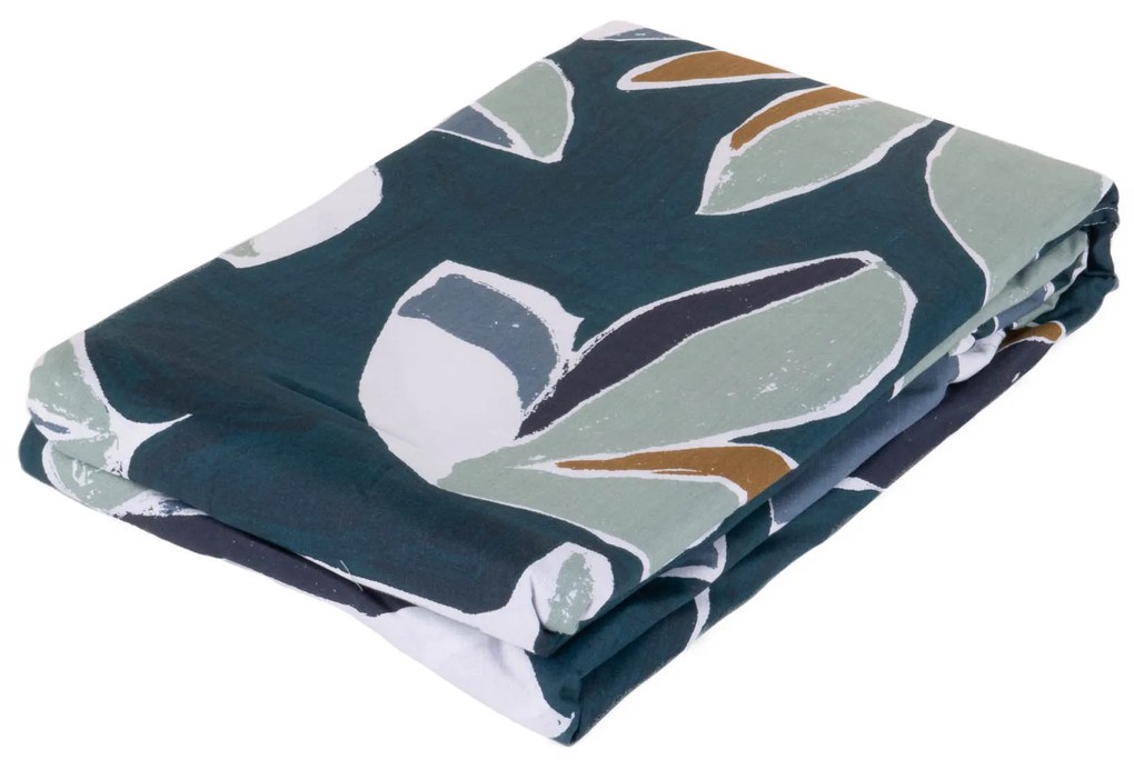 Pościel bawełniana Leaves, dwustronna, 220 x 240 cm