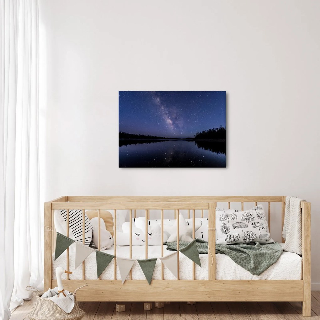 Obraz nocnego nieba (70x50 cm)