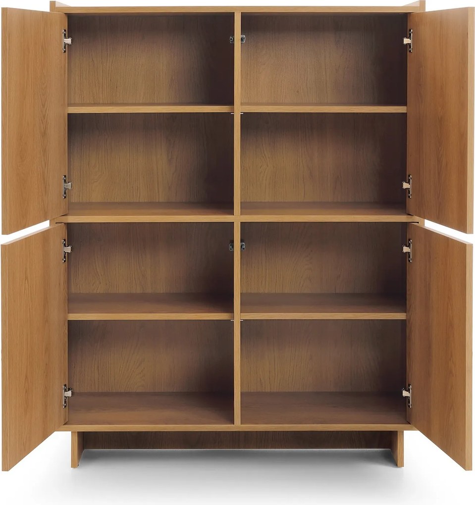 Komoda ZENITH 98 cm do Salonu Sypialni Brązowy