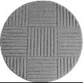 Dywan nowoczesny 3D Art Kwadraty szary 200 cm x 200 cm koło