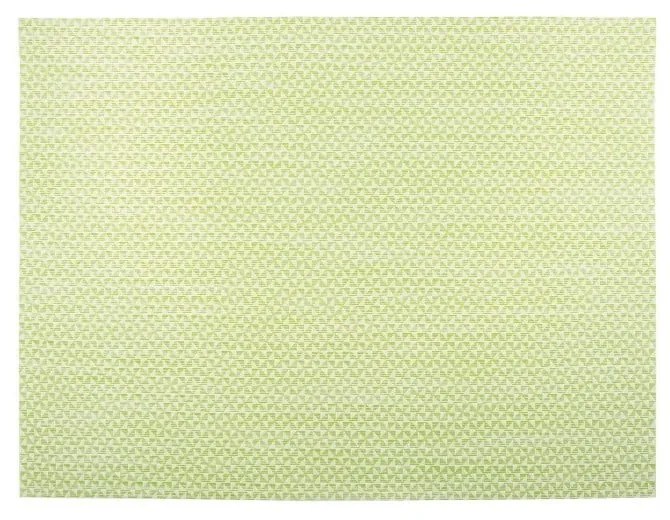 Jasnozielona mata stołowa Tiseco Home Studio Melange Triangle, 30x45 cm