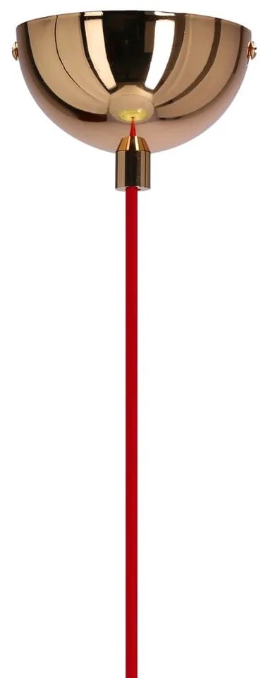 Zielona lampa wisząca z ceramicznym kloszem Sewilla – Candellux Lighting