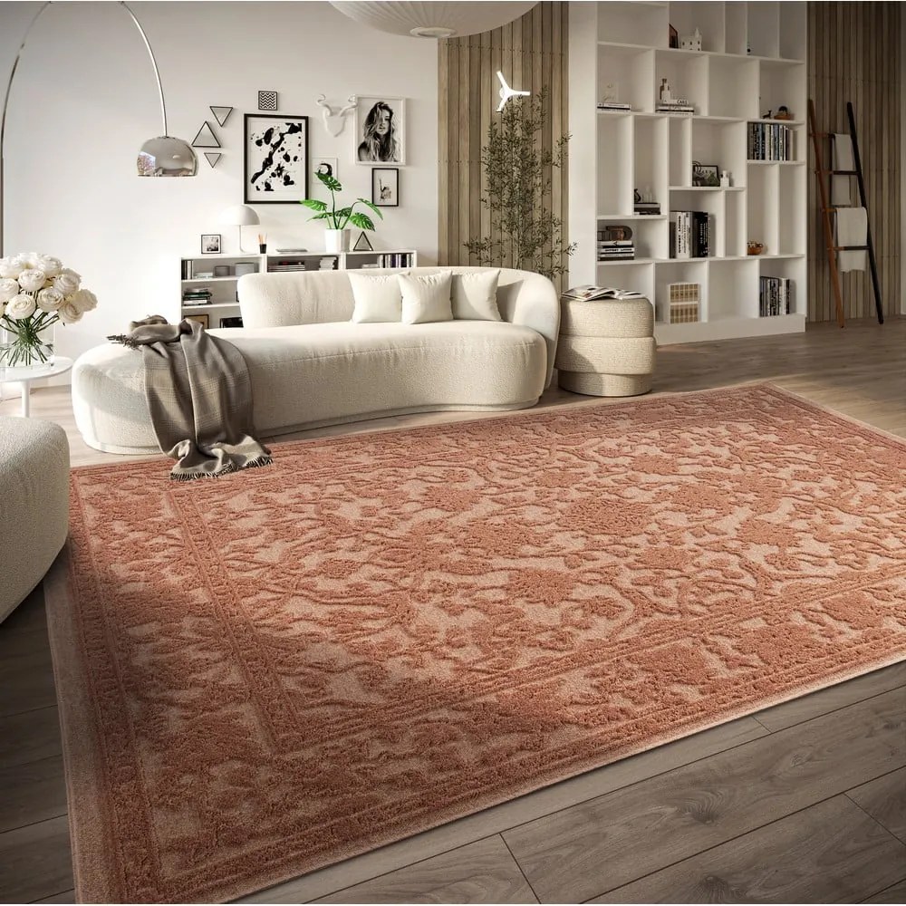 Ceglasty dywan z włókien z recyklingu 160x230 cm Ambroise – Villeroy&amp;Boch