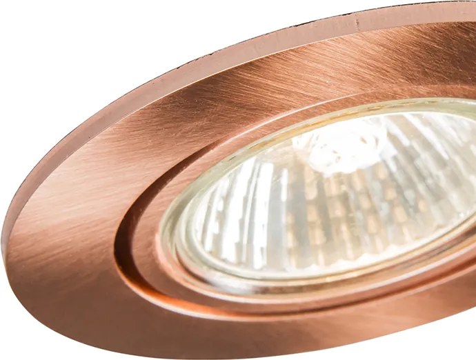 Inteligentny reflektor wpuszczany miedziany z możliwością przechylania, z Wifi GU10 - Cisco