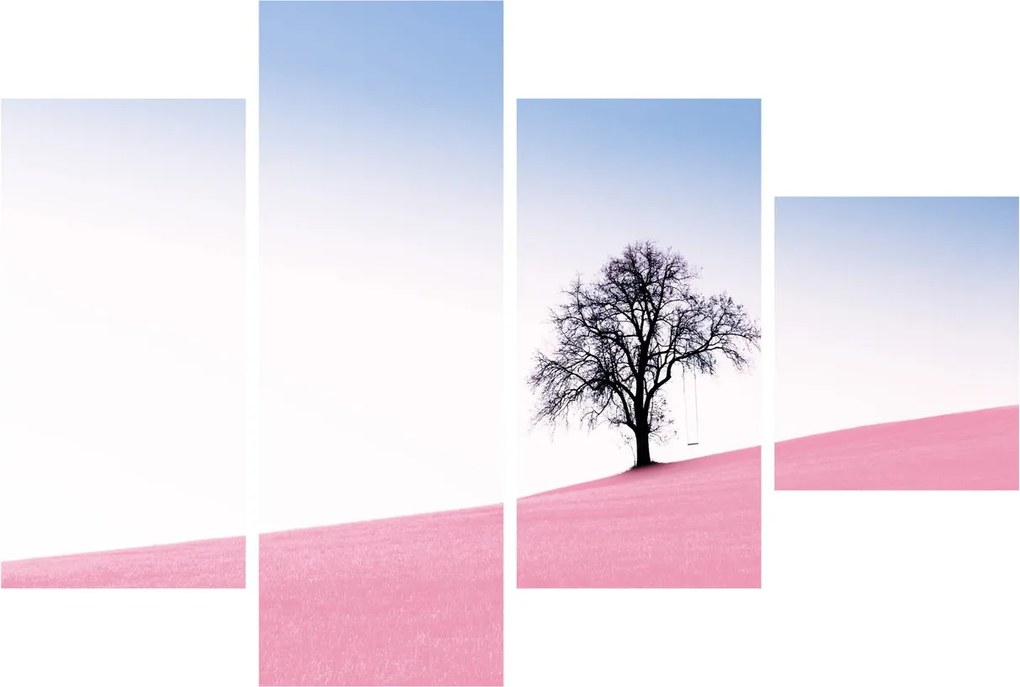 Obraz - Różowy sen (125x70 cm)