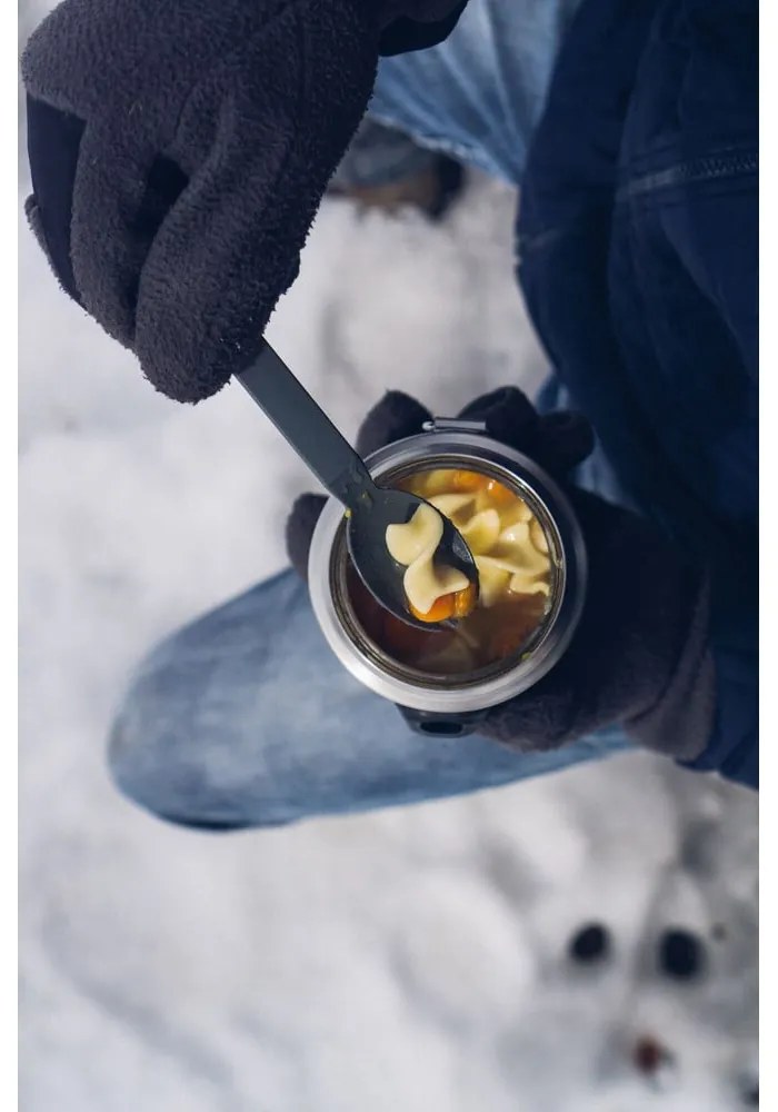 Czarny termos na jedzenie ze stali nierdzewnej 400 ml Legendary Classic Black – Stanley