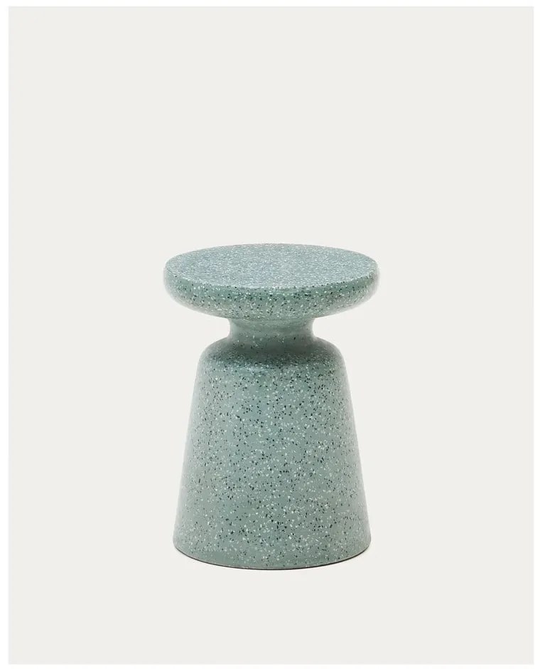 Okrągły ceramiczny stolik ogrodowy ø 39 cm Mesquida – Kave Home