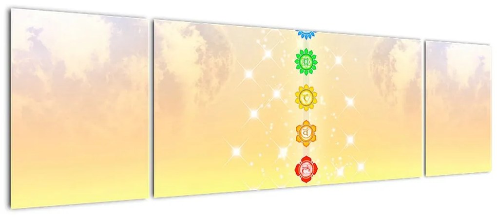 Obraz - Czakry (170x50 cm)